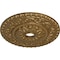 Ekena Millwork Vaduz Ceiling Medallion (Fits Canopies up to 3 1/2"), 23 1/2"OD x 3 1/2"ID x 2 1/8"P, Pale Gold CM23VAPAS - alternate 4